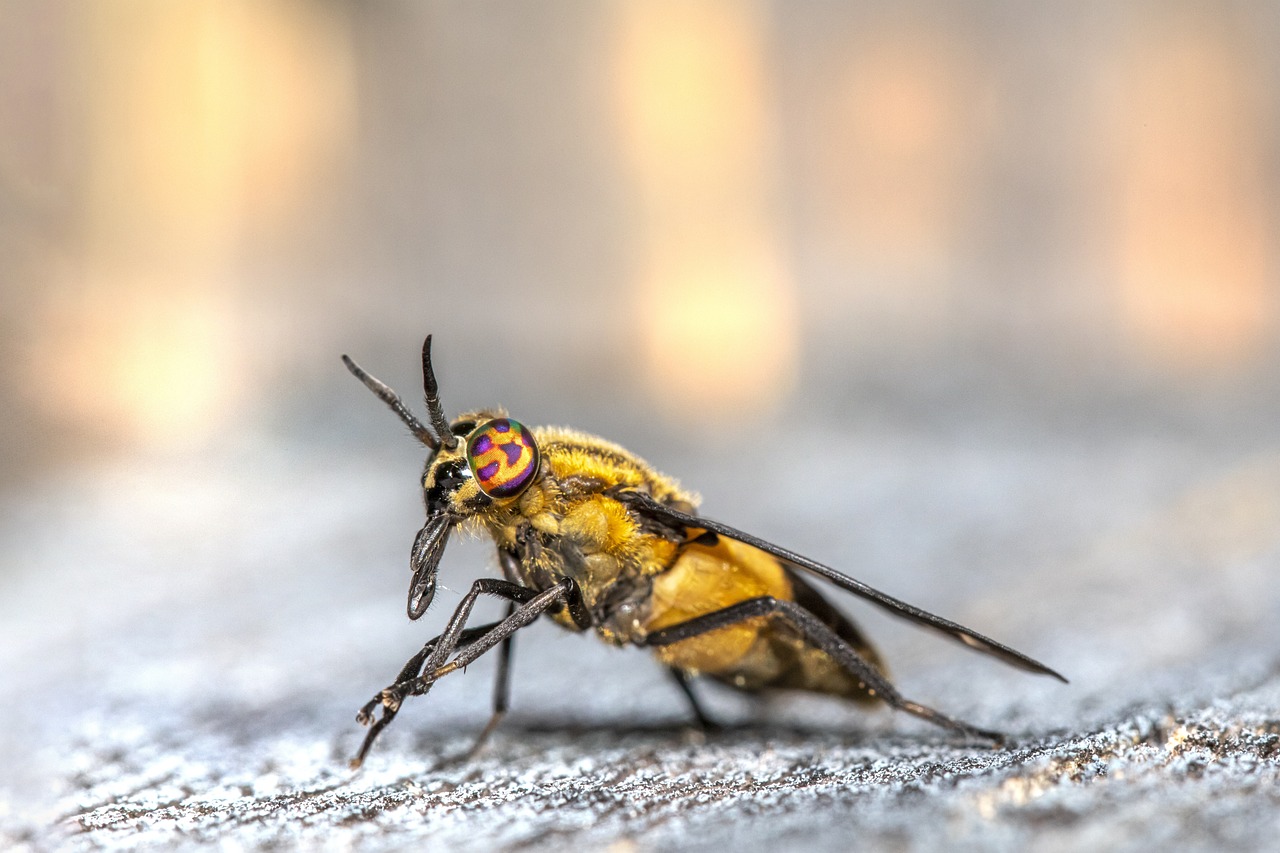 Splayed deer fly (Chrysops caecutiens)