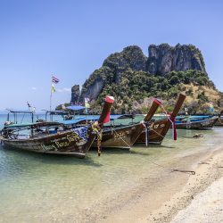 Thailand longtail boats