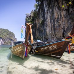 Thailand longtail boats